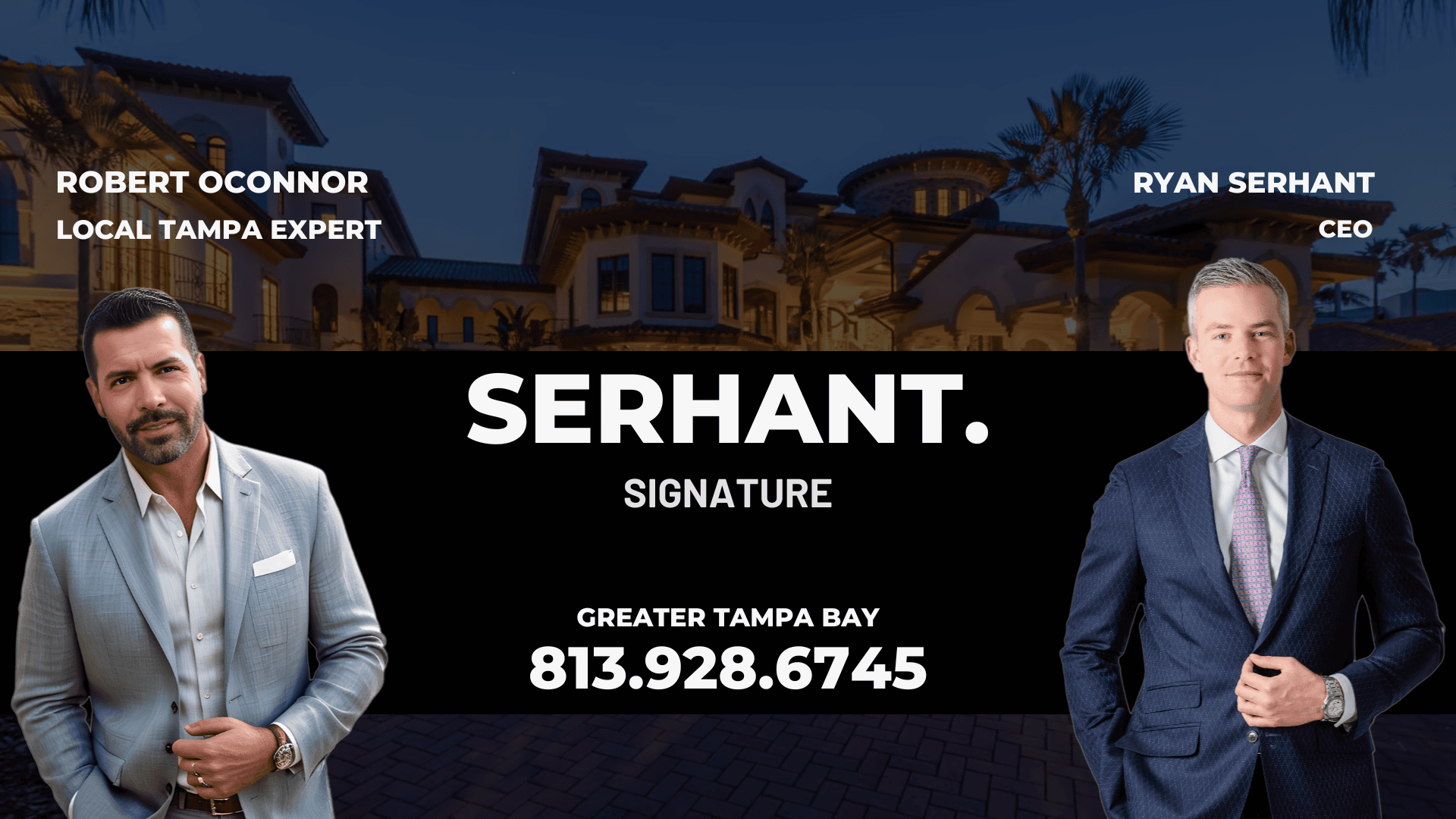SERHANT Signature Florida video showcasing how luxury Tampa Bay homes launch to elite buyers