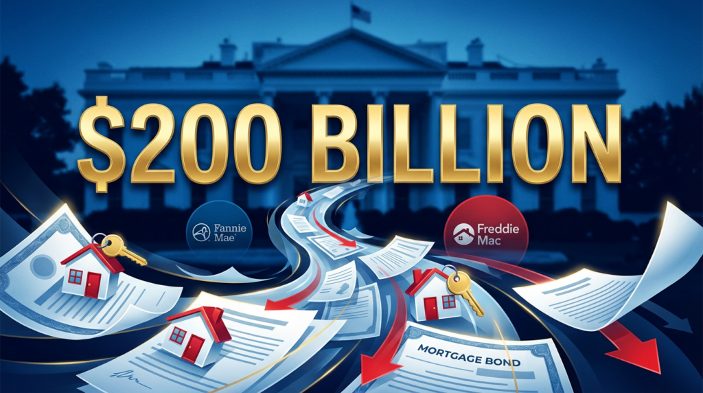 Mortgage bond plan impact on housing market and mortgage rates