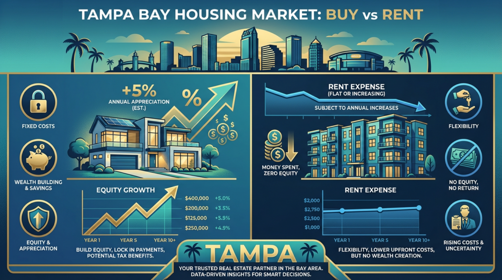Tampa Buy vs Rent 7 Strategic Reasons Buying Builds Long Term Wealth 9 Tampa buy vs rent long term wealth comparison