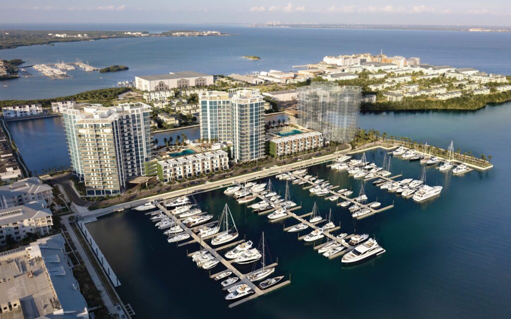 Marina Pointe Tampa Bay luxury waterfront condominiums and marina views